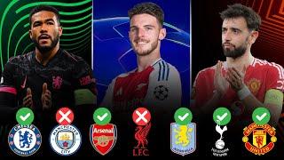 Débrief des clubs anglais en Coupe d'europe ! La Premier League DOMINE 