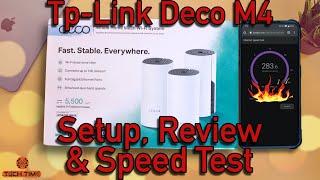 TP-Link Deco M4 Setup, Speed Test & Review