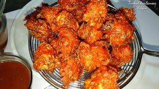 ठेले वाले चायनीस पकौड़ा बनाने का सबसे आसान तरीका। Chinese pakoda Recipe - Cabbage Pakoda -Manchurian