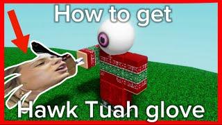 How to get the HAWK TUAH Glove in Slap Battles (REAL) (0 ROBUX) (OP)