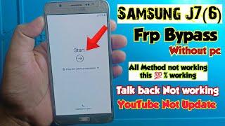 Samsung J7 6 Frp bypass You tube Update | Samsung J7 6 google account bypass without pc |J7 6 frp |