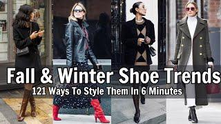 FALL AND WINTER SHOE TRENDS EXPERTS Are Raving About!