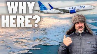 We Took United's FIRST Flight to GREENLAND (But WHY?)