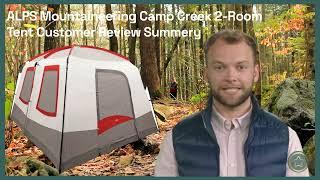 ALPS Mountaineering Camp Creek 2-Room Tent Real Customer Reviews: Spacious and Comfortable.