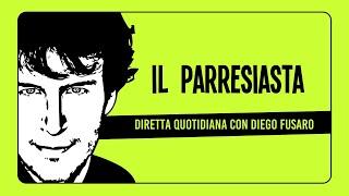 Diretta con Diego Fusaro. Macron sempre più in basso. Rackete eletta. Il vino di Vespa