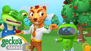 Green Saves the Tree - Gecko's Garage | Cartoons For Kids | Toddler Fun Learning