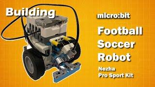 Building Soccer Robot with micro:bit: Detects the Ball and Kicks Automatically!