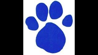 blue's paw print