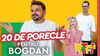 20 de PORECLE pentru BOGDAN la „What The Fun” cu Bianca, Bodonea și Bogdan