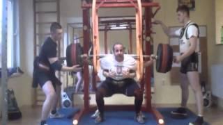 PWL CVČ Giraltovce training squats 7.4.2012