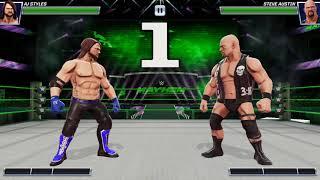 WWE Mayhem Tips and Tricks Tutorial Gameplay / Story mode Gameplay