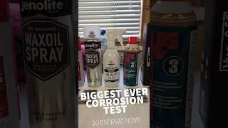 Biggest EVER corrosion protectants test!