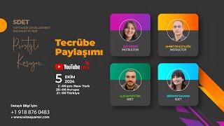 TECRÜBE PAYLAŞIMI & SORU-CEVAP ETKİNLİĞİNE DAVETLİSİNİZ!