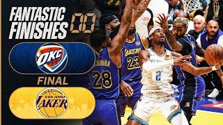 Final 5:44 WILD ENDING Thunder at Lakers  | November 29, 2024