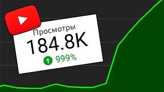 КОГДА ЮТУБ НАЧНЕТ ПРОДВИГАТЬ КАНАЛ ? Как набрать подписчиков и просмотры в ютубе