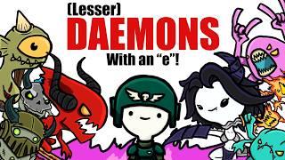 Lesser Daemons of CHAOS| Warhammer 40k Lore