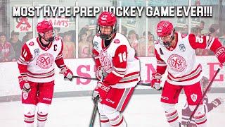 Most Hype Prep Hockey Game!! | #1 Saint Andrews College Vs #3 Culver Academy