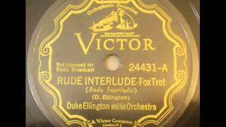 Duke Ellington   Rude Interlude   Victor 24431 A 78rpm