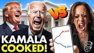 Polling Expert Says New Polls Signal Trump VICTORY After Predicting Kamala COLLAPSE | 'She's COOKED'