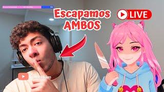 ESCAPAMOS AMBOS Tiffany y Yo | Directo SinnerSam