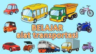 Belajar Nama Alat Transportasi Darat | Mengenal Macam Macam Kendaraan