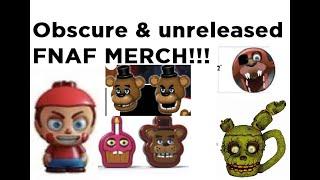 The Most OBSCURE FNAF MERCH (Part 1) | Five Nights at Freddy's