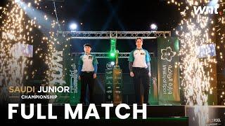 Felix Vogel vs Ivan Rudenko | Final | 2024 Saudi Junior Championship