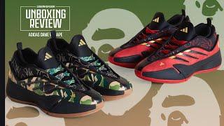 BAPE E DAME VOLTAM A SE ENCONTRAR | UNBOXING+REVIEW adidas Dame 9 x A Bathing Ape