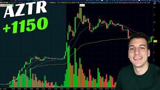 I took a $10 a Share LOSS! - Day Trading $RGC $AZTR $SLRX $ADIL