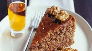 Greek walnut cake