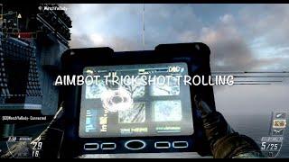 Aimbot Trickshot Trolling on Black Ops 2! (Can't Believe He Hit This...)