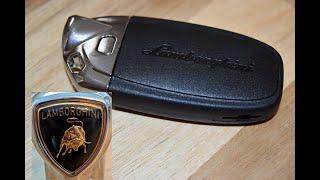 Lamborghini Huracan EVO / Aventador key fob battery change - EASY DIY