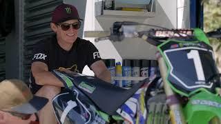 RICKY CARMICHAEL | RIDING A KX 125CC | 1999 RETRO BIKE