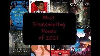 Most Disappointing Reads of 2021 - Queer Western, Space Gays, & More!