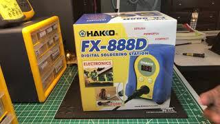  HAKKO FX-888D Digital Soldering Station (Temperature Test )