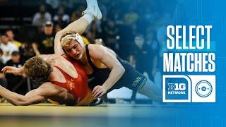 Select Matches: Iowa State at Iowa | Big Ten Wrestling | 11/23/24