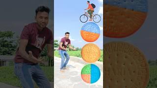 Spining Biscuits to Alto, Scooter, Toto & Bycycle - Vehicles names magic video