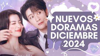  10 NUEVOS DORAMAS Y DONDE VERLOS DICIEMBRE 2024 | NETFLIX, VIKI, YOUKU Y MAS~