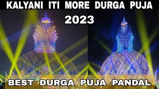 Kalyani ITI more Durga Puja Pandal 2023 || Best Puja Pandal || Debdut YouTube