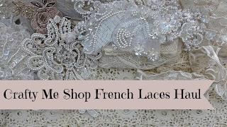 Crafty Me Shop French Laces Haul w/Guest Violet PaperMadePretty!