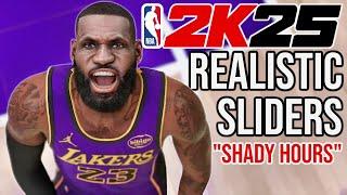 The BEST NBA 2K25 Sliders Right Now: 'Shady Hours' MyNBA Ready Set RELEASED!