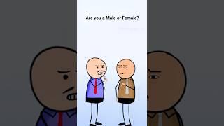 Male or female? ?? #male #female #email #funny #memes #funnyvideos #animation #animationmeme#shorts