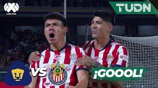 ¡AGÓNICO! ¡CARDÍACO! ¡GOOL de Chivas! | Pumas 0-1 Chivas | Liga Mx - CL2025 J10 | TUDN