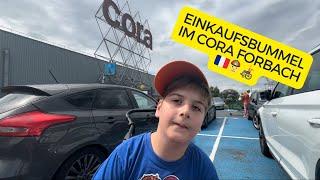 Einkaufsbummel im Cora Supermarkt Forbach 