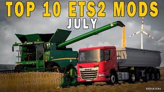 TOP 10 ETS2 MODS - JULY 2024 | Euro Truck Simulator 2 Mods