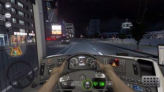 Philippines route bus simulator ultimate night driving high graphics