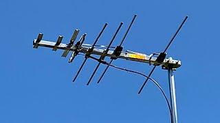 RCA Compact MIni Yagi TV Antenna Review - receive Free OTA TV channels