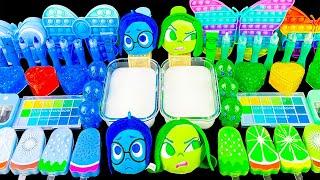 INSIDE OUT 2 Mixing SLime ASMR | Mixing Random Into Glossy Slime | Satisfying Slime Videos