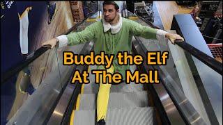 Buddy The Elf at the Mall (throwback)