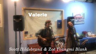 [인디음악] 싱어송라이터 Scott Hildebrand(스캇 힐드브랜드) & Zoë Yungmi Blank(조이 영미 블랭크) - Valerie @카페 라비아파리